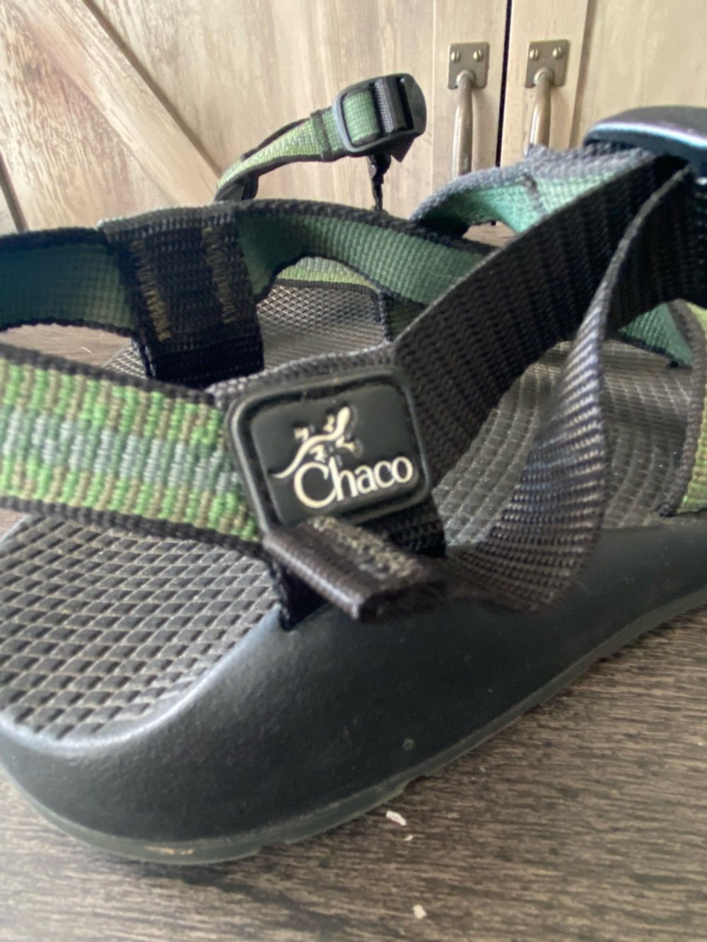 Chaco Strappy Green Summer Hiking Sandals Women’s Size 7 - Picture 14 of 14